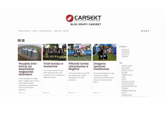 Blog Grupy Carsekt
